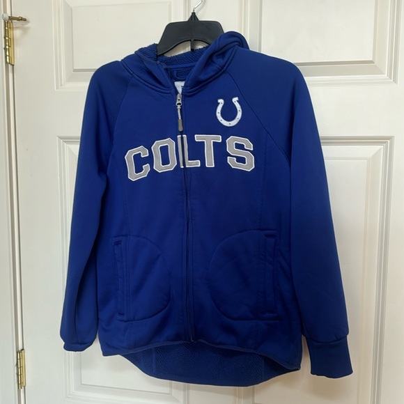 NFL Colts full zip Small gently used - Picture 1 of 5